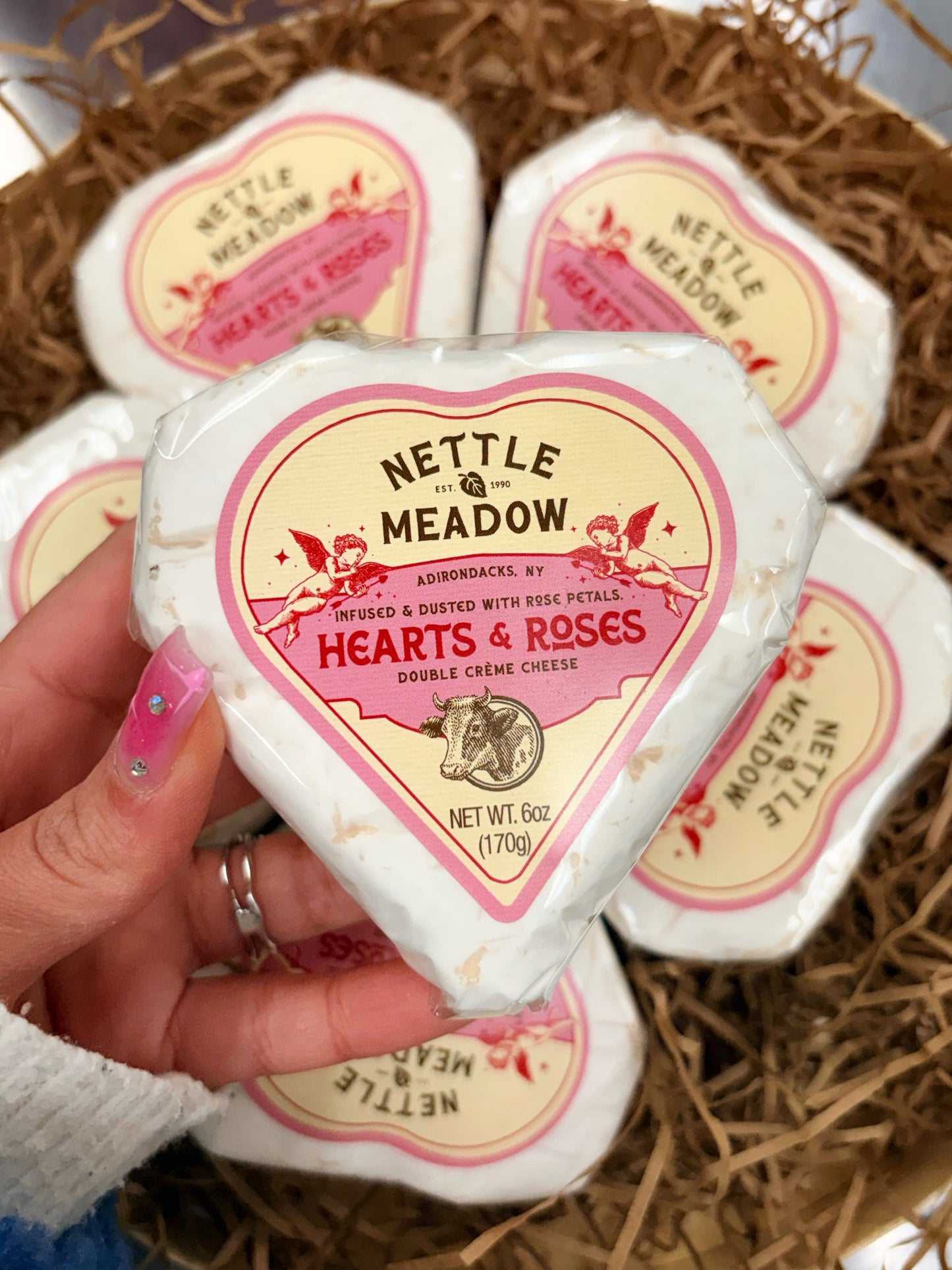 Hearts & Roses – Double Crème Jersey Cow’s Milk Cheese